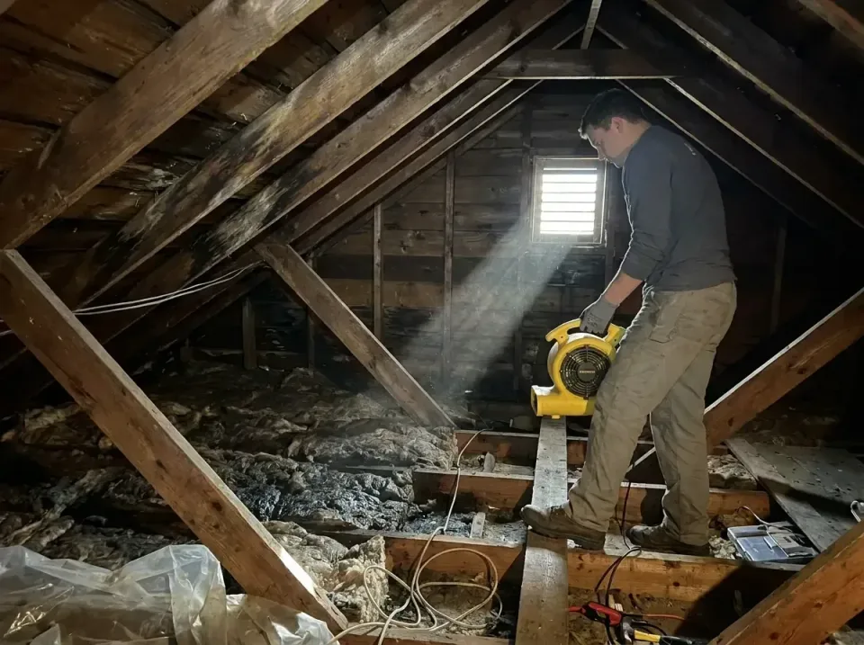 attic-water-damage-drying-proc-007 — frequently asked questions, Emergency Water Extraction & 24/7 Flood Response in Berwick…